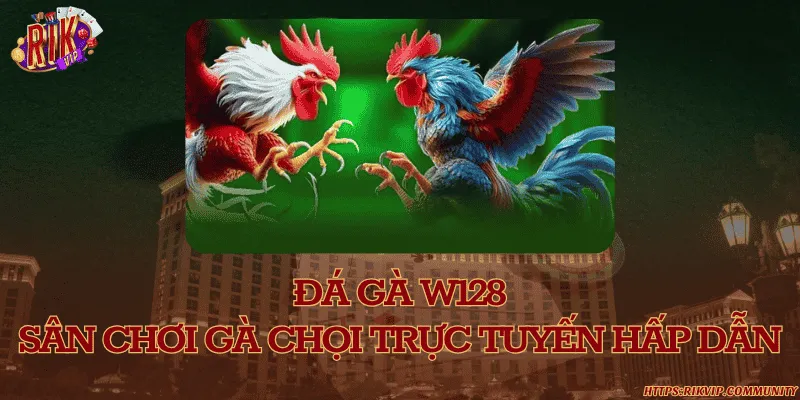 Đá gà W128 – Sân chơi gà chọi trực tuyến hấp dẫn