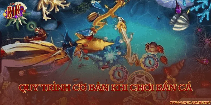 Quy trình cơ bản khi chơi bắn cá